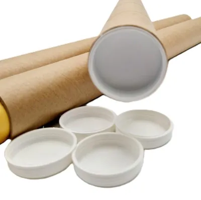 Image de Tubes carton brun pour affiche poster 6 cm x 85 cm - lot de 10