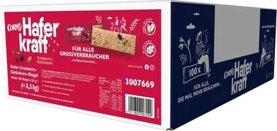 Produktbild von Corny Haferkraft Cranberry Kürbiskern Vollkorn Haferflocken 3500g
