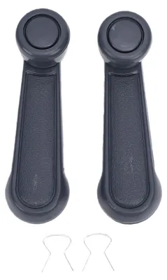 Image de Lot de 2 manivelles de vitre de voiture, référence 80760-01G20, pièces de rechange pour les modèles 720 D21 et 240SX Pickup de 1985 à 1997