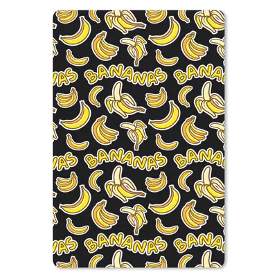 Produktbild von MuchoWow® Mauspad Mousepad Banane - Muster - Obst 18x27 cm - Mousepads - Maus Mat - Pad - Mausunterlage