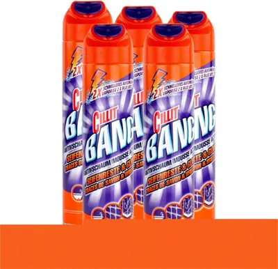 Produktbild von Cillit Bang Aktivschaum 600ml - Seifenreste & Glanz (5er Pack)