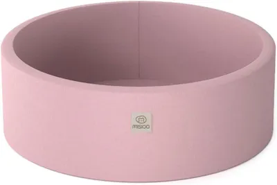 Immagine prodotto di MISIOO Piscina di palline per neonati - Piscina rotonda in schiuma senza palline - 90x30 cm - Piscina di palline adatta ai bambini a partire da 1 anno - Perfetta per i bambini