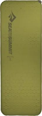 Produktbild von Sea To Summit Sea to Summit Camp Mat Self Inflating Rectangular Regular Isomatte (Maße 183 x 64 x 3,8 cm / Gewicht 1,115kg / Isoliert bis -10°C) Olive Regular Wide