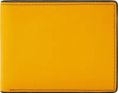 Produktbild von FOSSIL Leder Geldbörse Steven FPW Bifold Wallet Golden Yellow senfgelb