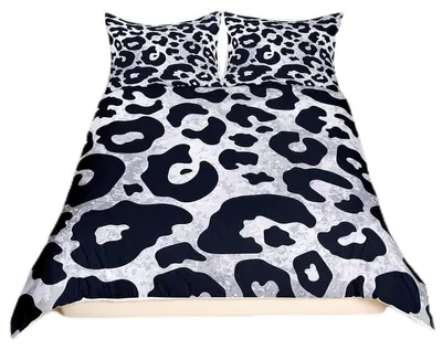 Immagine prodotto di Set di lenzuola con copripiumino a stampa leopardo per la camera da letto