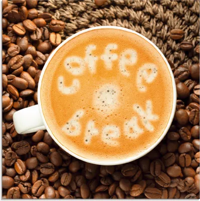 Produktbild von ARTland Glasbild Kaffeepause Größe: 50x50 cm