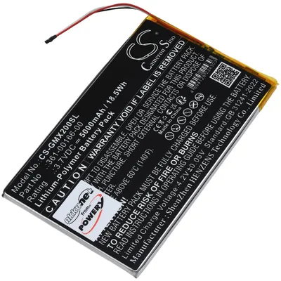 Produktbild von Akku kompatibel mit Garmin Typ 361-00166-00
