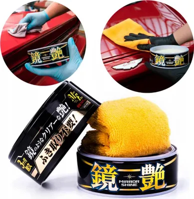 Produktbild von Mirror Shine Dark Wax 200g Autowachs für dunkle Lacke SOFT99