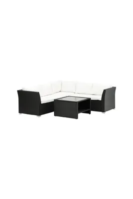 Produktbild von Venture Home Lounge-Set Haiti Schwarz