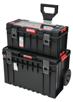 Produktbild von Qbrick One Cart und Box 600 expert Set Transportwagen Werkzeugkoffer