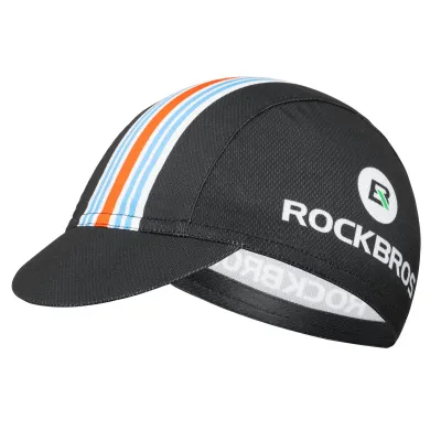 Produktbild von ROCKBROS Fahrradkappe Radmütze Frühling Sommer Unterhelmmütze für Outdoor Sports Radfahren, Klettern, Angeln Uni Schwarz