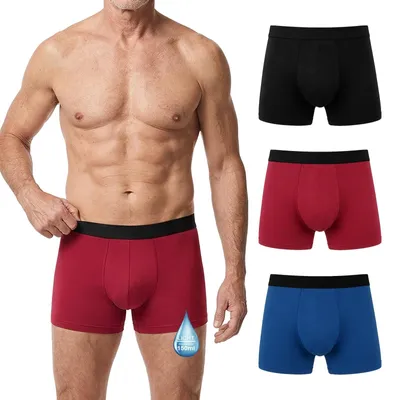 Produktbild von Omgoods – Inkontinenzunterwäsche für Männer – Waschbare Boxershorts mit Auslaufschutz
