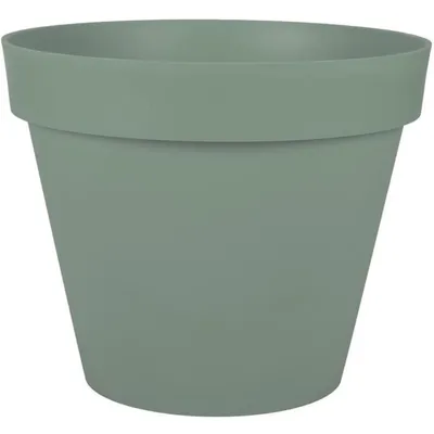 Image de Pot polypropylène EDA 13611 v.la Diam.48 L.0 x H.39 cm vert laurier