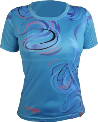 Produktbild von HAVEN Kurzarm Fahrradtrikot - ENERGY CRAZY SHORT - Blau XS