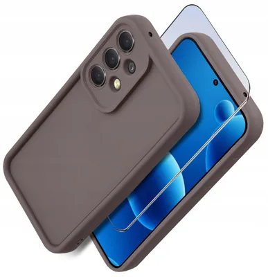 Immagine prodotto di Etui do Samsung A52 | A52s 5G CASE silikonowe MATOWE + SZKŁO 9H