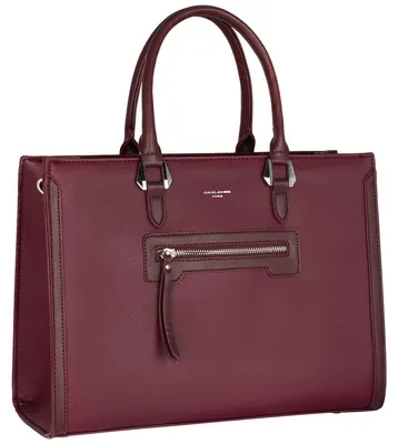 Produktbild von David Jones - Damen Business Handtasche - Große Henkeltasche Kunstleder - Arbeit B