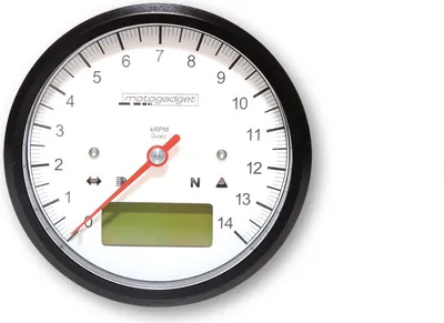 Produktbild von motogadget Motoscope classic Drehzahlmesser -14.000 U/min für