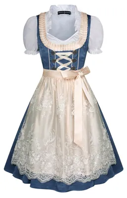 Produktbild von 3-Teiliges Midi Dirndl Set für
