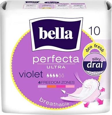 Zdjęcie produktu dla Bella Perfecta podpaski higieniczne ze skrzydełkami 10 szt.