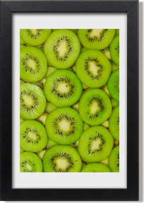 Produktbild von Bild 20x30 MDF-Rahmen, Wandkunst Kiwi