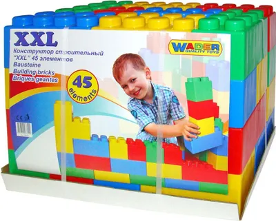 Image de Polesie XXL Bouwblokken 45 Stuks