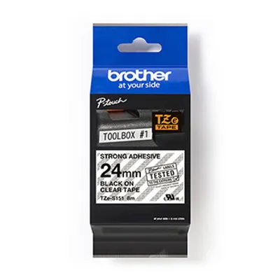 Produktbild von Brother TZE-S151 Etiketten erstellendes Band TZ