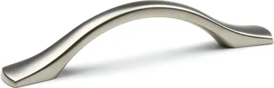 Image de Poignée de meuble Palin 96 nickel mat + vis