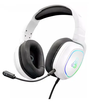 Productafbeelding van Wired Gaming Headset - The G-Lab - KORP RADIUM - Microphone - RGB - White