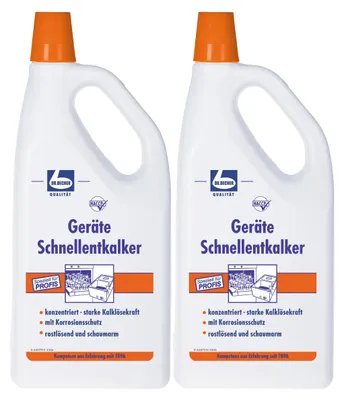 Produktbild von Dr. Becher Geräte Schnellentkalker 2L für Küchengroßgeräte (2er Pack)