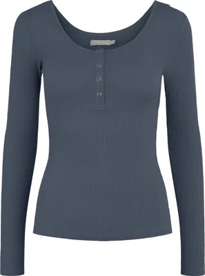 Obrázok produktu pre PIECES T-shirt Damen Baumwolle Blau GR45343 - Größe: S