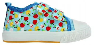 Produktbild von Kinder Klettverschluss Turnschuhe Jungen Mädchen Sneaker Avi in Blau Gr.21