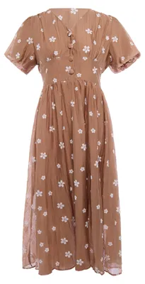 Produktbild von ALEIDA damen kleid - braun, XXS