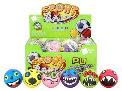 Produktbild von Adar Stworek - 3 Schaumstoffball Antistressball 6cm