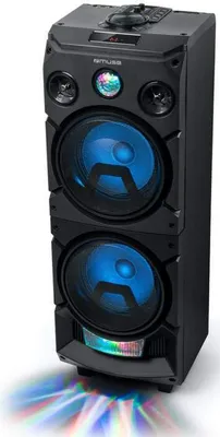 Produktbild von Muse M-1935 DJ, 400 W, Schwarz, LED, 8,9 kg, 265 mm, 287 mm