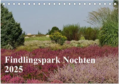 Produktbild von Findlingspark Nochten 2025 (Tischkalender 2025 DIN A5 quer), CALVENDO Monatskalender