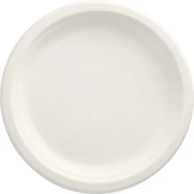 Produktbild von 10500 Teller, Zuckerrohr "pure" ungeteilt Ø 23 cm · 2 cm weiss