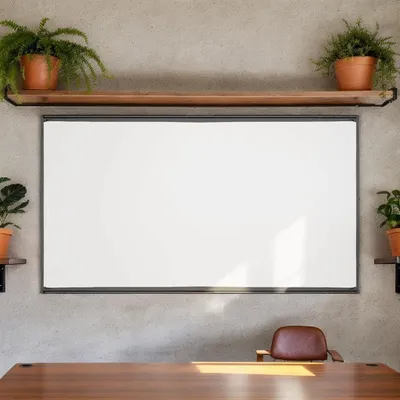 Produktbild von Projektionsschirm – Projektionsleinwand – Bildschirmanzeige – Bildschirmwand – Wandmontage – 100 Zoll – 16:9 Bildformat
