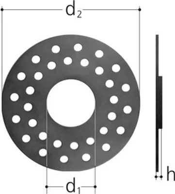 Produktbild von Sanipex Abdichtungs-Manschette 5409.020 aus Gummi 44mm Durchmesser 5409.020