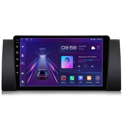 Obrázok produktu pre Android Radio 128 GB pre BMW 5 Series E39 Carplay Navi SWC Bluetooth RDS WIFI DSP GPS DAB+