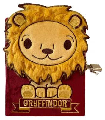 Produktbild von Harry Potter: Gryffindor Plush Lock & Key Diary