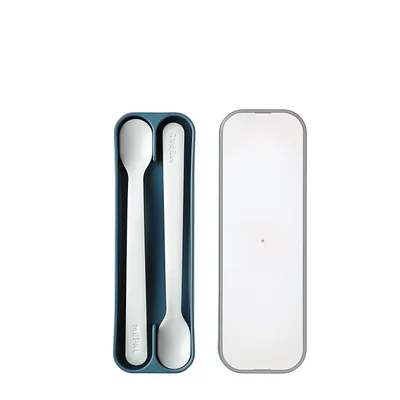 Produktbild von MEPAL Fütterlöffel mio deep blue 2er Pack