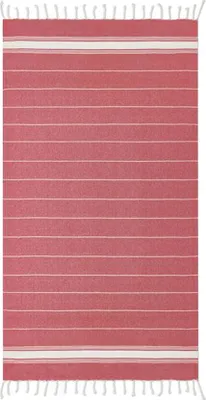 Image de MidOcean - Serviette de bain "Malibu" MO220 (Taille unique) (Rouge)