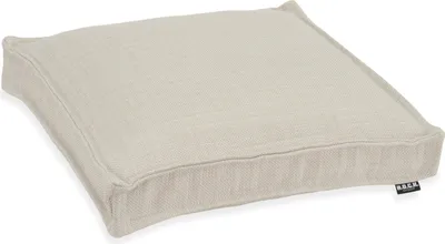 Produktbild von H.O.C.K. - AGORA Romy Outdoor Sitzkissen 40x40x5cm creme mit Biese kleingemustert col. 20084