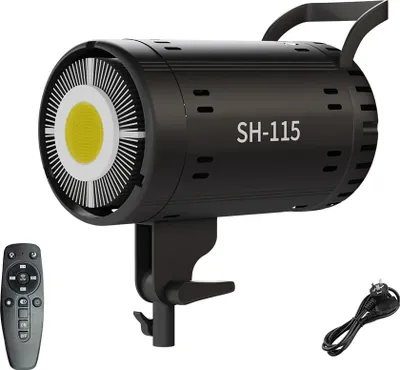 Obrázok produktu pre COB video štúdiové svetlo, dvojfarebné 3200K-5600K, osvetlenie 18000LUX, iba video svetlo