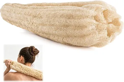 Produktbild von Loofah Doucheschwamm, 60 cm lang, für sanfte Hautreinigung