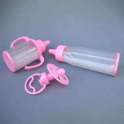 Produktbild von 2PCS Magische Flaschen Simulation Flasche Spielzeug Kunststoff Puppe für Kinder
