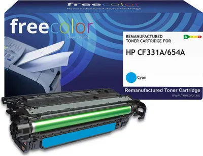 Produktbild von Freecolor Toner HP CLJ Pro M651 cyan X CF331A kompatibel