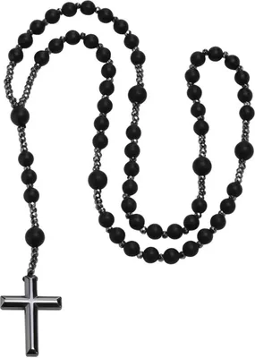 Immagine prodotto di Collana Rosario Nera - Eleganza e Spiritualità KP34095