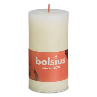 Produktbild von Bolsius Rustik Stumpenkerze weiche Perle 130/68mm