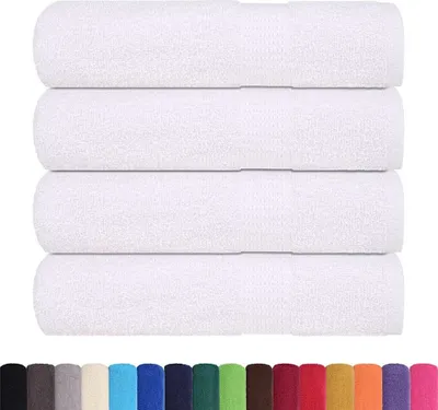 Immagine prodotto di Asciugamani FROGN 4 pz Bianco 50x100 cm 360 g/m²